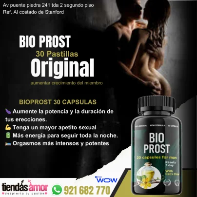 Combo altura cadiz - Bio Prost 30 Pastillas Original Restaura la libido y la erección